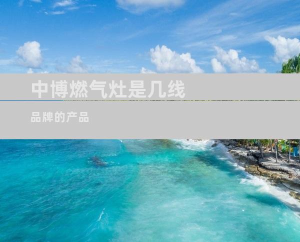中博燃气灶是几线品牌的产品