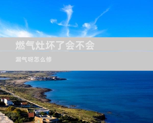 燃气灶坏了会不会漏气呀怎么修